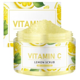 Lemon Exfoliating Gel,Lemon Peeling Gel,Vitamin C Face Scrub,Soft your Skin & Remove Dead Skin