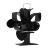 4 Blades Heat Powered Fireplace Fan Self Starting Temperature Resistant