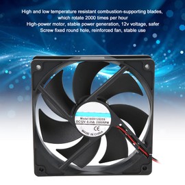 Incubator Fan, Low Noise Strong Wind Incubator Exhaust Fan for Indoor