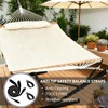 Hammock Balance Ropes Kit Designed for Double Spreader Bar Hammock