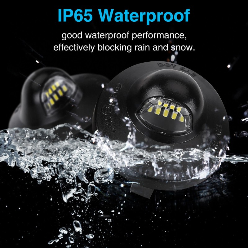 ErsatzProfiOnline for 1983-2011 Ford Ranger 2 x License Plate Lamp