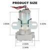 RADHLBNIU 140 GPH Electric Fuel Pump 3/8" NPT Inlet &