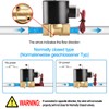 Heschen Brass Electric Solenoid Valve 3/8 Inch AC 220V Direct