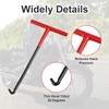 3 Pcs Brake Spring Hook Puller Tool T Shaped Handle