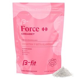 B-FIT B Creabet - Creatina Monohidratada Pura en Polvo - 300-500 gr - Pre Entreno Ideal Pre Workout - Creatina Sin Sabor - Suplemento Deportivo (300 gr)