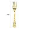 Decorline-120-Piece Value Pack Luxe Heavy Weight Reusable Plastic Cutlery Made