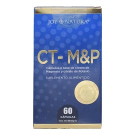 Citrato De Magnesio Y Potasio Joy Natura 60 Cápsulas Vegano Sin Sabor