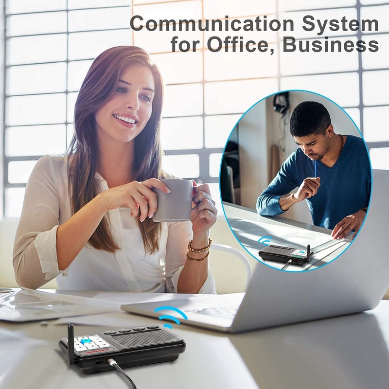 Intercoms Wireless for Home - 10 Channel 3 Privacy Code