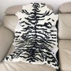 yingda1992 Area Rug Chic Style White Tiger Leopard Printed Australia