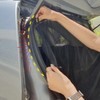 Black Car Trunk Mosquito Net & Sun Shade for Car Camping Black 3ea