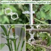 Plant Support Clips 50pcs Reusable Tomato Clips Plastic Trellis Clips