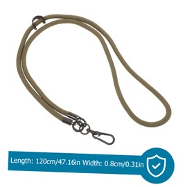 Operitacx Umhängeband Tragbares Nackenband Verstellbar Rutschfest Strapazierfähiges Design für Outdoor Fotografie mit Breitem Gurt Militärgrün Verbindungselement