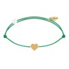 LES POULETTES BIJOUX - Bracelet Link Gold-Plated Mini Heart, Sterling