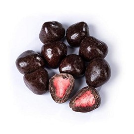 Naturkost Schulz - gefriergetrocknete Erdbeeren mit Zartbitterschokolade (500g)