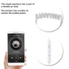 Air Tube Security Earpiece with Mic, Anti Radiation in Ear