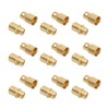 30 Sets Connector Plug 8.0 Gold Plated Brass High Accuracy