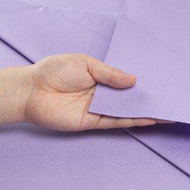 KIYOHARA KOF02-50 Palette Color Canvas, No. 11, Fabric, Plain, 100% Cotton, Approximately 43.3 x 19.7 inches (110 x 50 cm), Col.LV Lavender