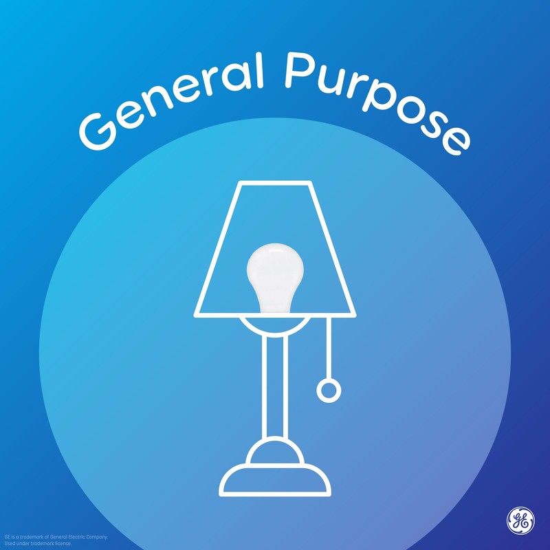 GE LED Light Bulbs, 60 Watt, Soft White, A19 (6