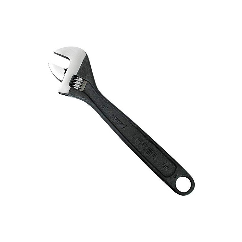 URREA Adjustable Wrench - 10-Inch Professional Grade Tool with Extra-Wide