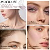 Cool Toned Contour Palette Grey to Mauve For Fair Pale
