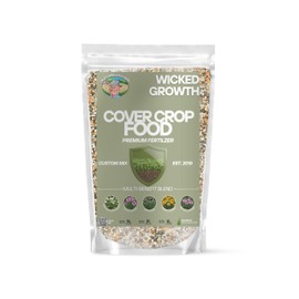 Cover Crop Food – Premium Fertilizer – Improves Soil Quality, boosts Organic Matter, and restores Soil Balance Between plantings by Old Cobblers Farm (5 lbs)