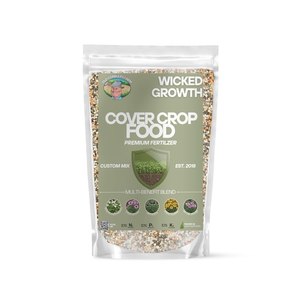 Cover Crop Food – Premium Fertilizer – Improves Soil Quality,