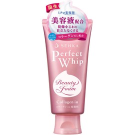 Senka Perfect Whip Collagen in a Facial Cleansing Set of 5 (120 g)