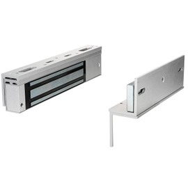 Electromagnetic Lock with Z and L Bracket 600LBS 280KG Holding Force Electric Magnetic Door Lock 12V Fail Safe NC Mode for Access Control System