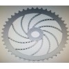 Lowrider NEW CHROME TWISTED BICYCLE STEEL SPROCKET CHAINRING 1/2 X1/8