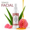 Agua de Rosas, Miel Orgánica & Aloe Vera Hidratante Facial