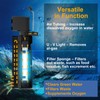 AquaMiracle Aquarium Filter with U - V Light & Pre-Filter
