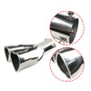 OtpOutopa Dual Exhaust Tip 2.5 inch Inlet, Universal Car Exhaust