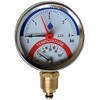 80mm Dial 0-120C 0-2,5 Bar Side Entry Temperature Pressure Gauge 1/2 Inch BSP Thermomanometer