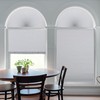 Grandekor 2 Pack No Drill Arch Window Shades 48" X