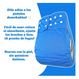 Pañal Ecológico Junior Jumbo Adolecente Con Inserto Ecobaby                                                                                           