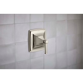 KOHLER T23953-4-BL Riff Single-Handle Transfer Valve Trim Kit, Wall-Mount, Valve Required, Matte Black