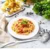 HANSGO Stainless Steel Pasta Server, 13 Inch Spaghetti Fork with