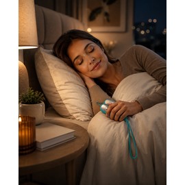 Handheld Relaxation Device for Evening Wind-Down – USB Rechargeable Pocket-Sized Tool with Adjustable Intensity