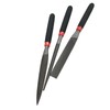 3pcs 3x118mm Flat Round File Needle File Set Grinding For