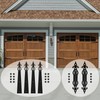 CCJH Metal Garage Door Hardware Decorative Carriage House Accents Dummy
