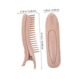 Minkissy 2pcs Hair Volumizing Clips for Non-slip Design for Fluffy Styles Lightweight and Easy to Use for Hair Types for Salon and Home Use