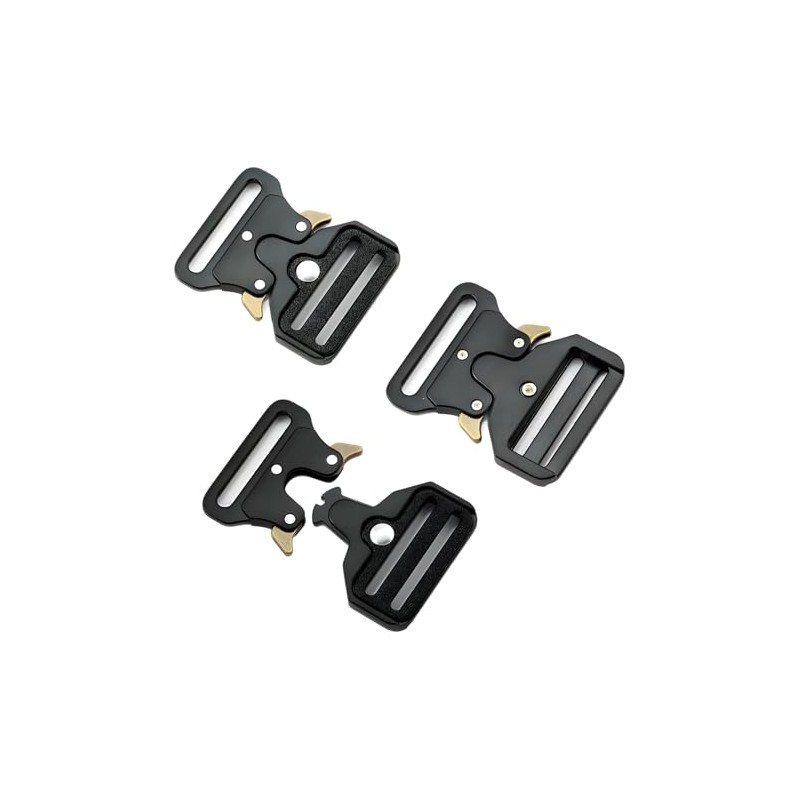Metal Buckle Quick Release Buckle Replacement for Adjustable Tactical Belt