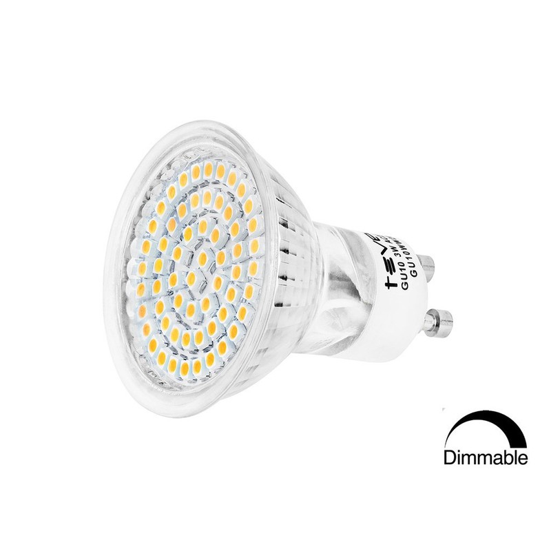 LED Dimmable GU10 230 V Warm White Replaces a 30