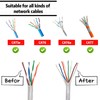 LIUJINCAN Untwist Tool for Twisted Pair Network Cables (CAT5/CAT6/CAT7 &