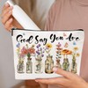 Inspirational Christian Gifts Cosmetic Bag Bible Verse Makeup Bag Motivational