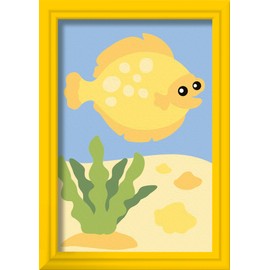 Ravensburger CreArt 23952 - Happy Fish - Painting by Numbers for Girls and Boys from 7 Years