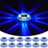 VOLISUN Solar Driveway Deck Lights Dock Marine Lights,12 Pack Solar