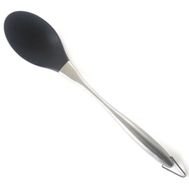 Norpro Stainless Steel and Silicone Solid Spoon