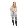 Stansport 3-Piece Deluxe Rainsuit - Clear (972-C-XL)