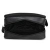 Mens Travel Toiletry Wash Bag Leather Washbag Toiletries Shaving Bag